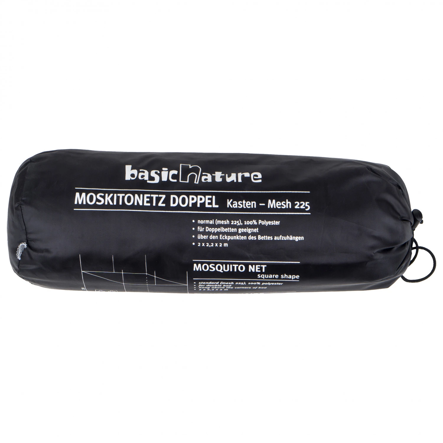 Basic Nature Moskitonetz Klassik Mesh 225 - Mosquito Net 3 Basic Nature Moskitonetz Klassik Mesh 225 - Mosquito Net
