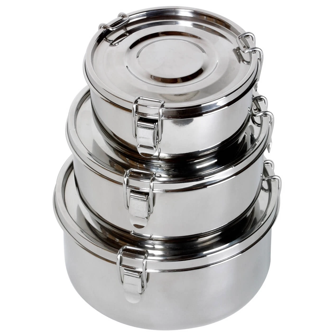 Basic Nature Stainless Steel Food Container - Food Storage 3 Basic Nature Stainless Steel Food Container - Food Storage