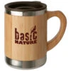 Basic Nature Stainless Steel Mug - "Bamboo" - Cup -Brunner Sales 2025 basic nature stainless steel mug bamboo cup