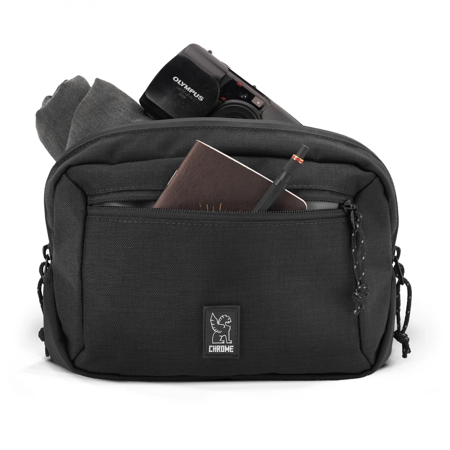 Chrome Ziptop Waistpack - Hip Bag 5 Chrome Ziptop Waistpack - Hip Bag - Image 3