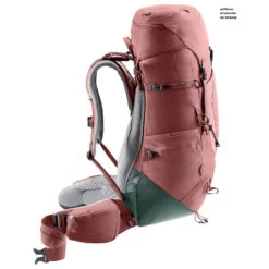 Deuter Women's Aircontact Lite 35 + 10 SL - Walking Backpack -Brunner Sales 2025 deuter womens aircontact lite 35 10 sl walking backpack detail 3