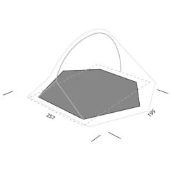 Exped Mira III HL - 3-person Tent -Brunner Sales 2025 exped mira iii hl 3 person tent bf detail 4