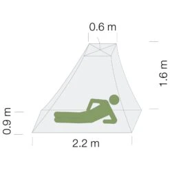 Exped Travel Wedge I - Mosquito Net -Brunner Sales 2025 exped travel wedge i mosquito net detail 2