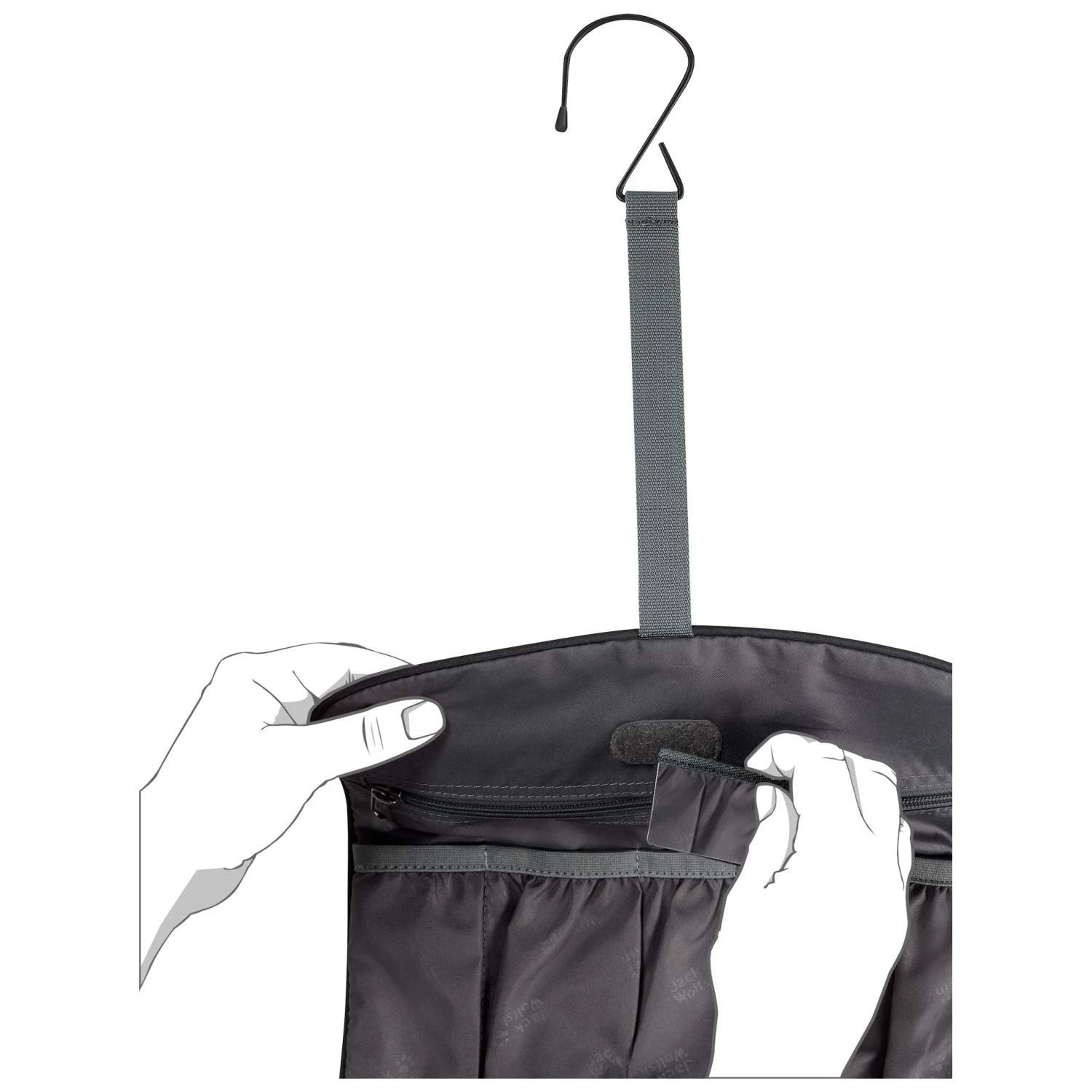 Jack Wolfskin Waschsalon - Wash Bag 5 Jack Wolfskin Waschsalon - Wash Bag - Image 3