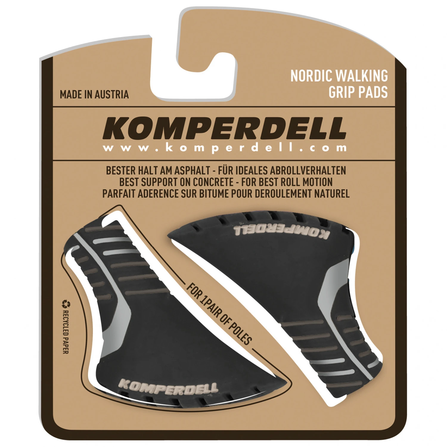 Komperdell Nordic Walking 2-Color Vulcanized Pad 5 Komperdell Nordic Walking 2-Color Vulcanized Pad - Image 3