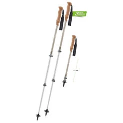 Komperdell Ridgehiker Cork Powerlock Compact - Walking Poles