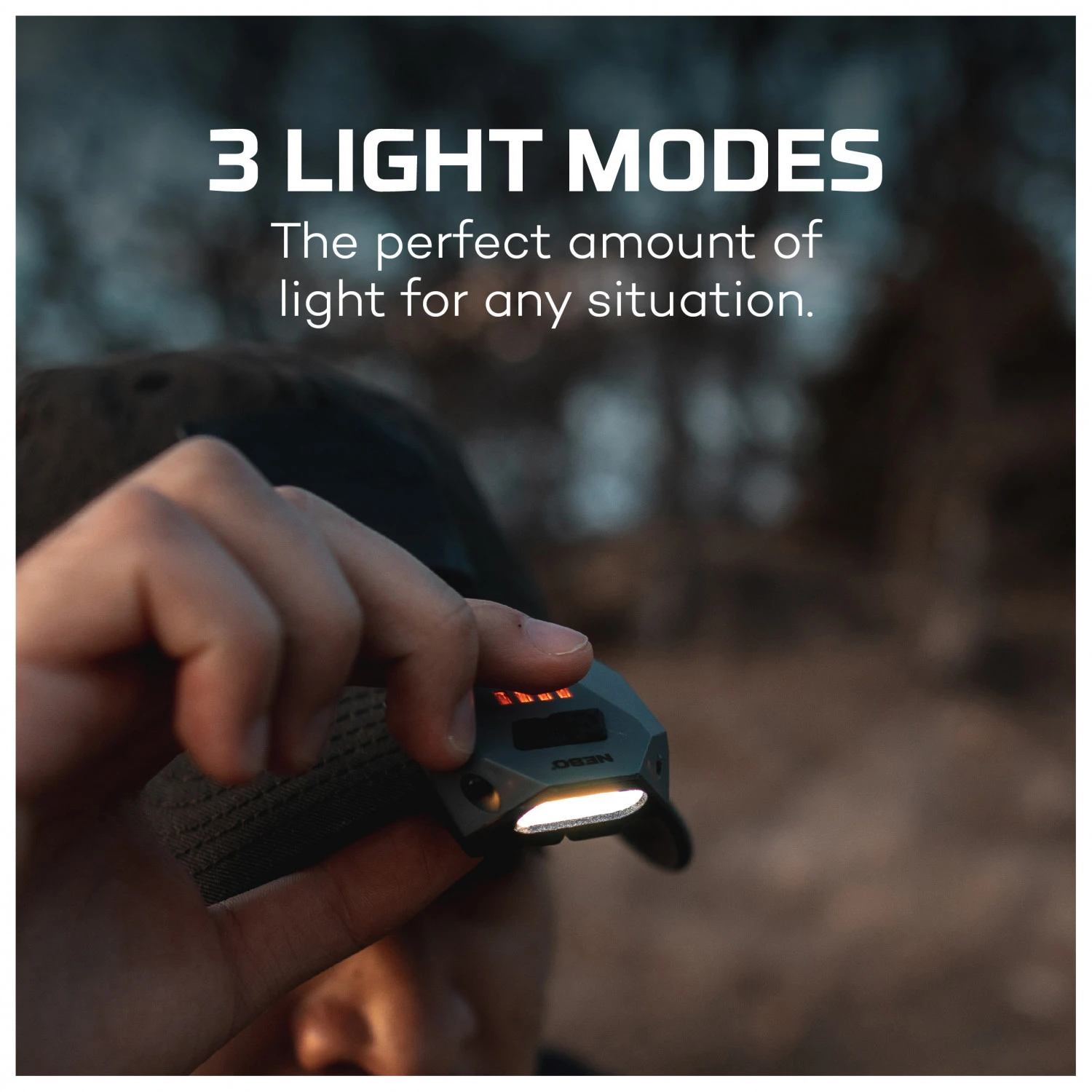 NEBO Einstein Cap - Head Torch 4 NEBO Einstein Cap - Head Torch - Image 2