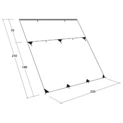 Outwell Hillcrest Tarp - Tarp 14 Outwell Hillcrest Tarp - Tarp -Brunner Sales 2025 outwell hillcrest tarp tarp detail 6