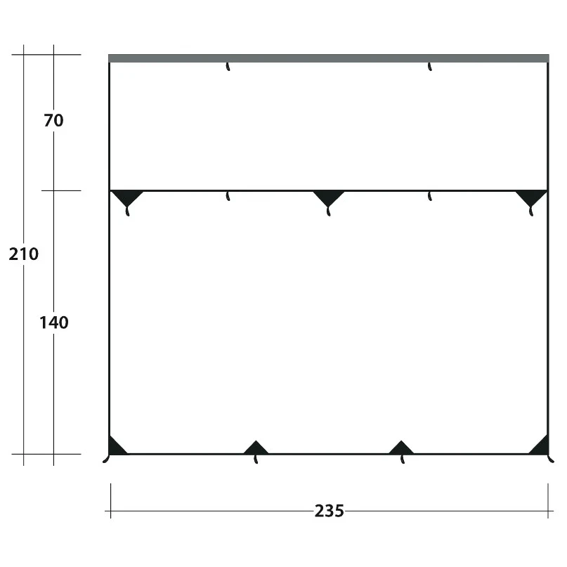 Outwell Hillcrest Tarp - Tarp 9 Outwell Hillcrest Tarp - Tarp - Image 7