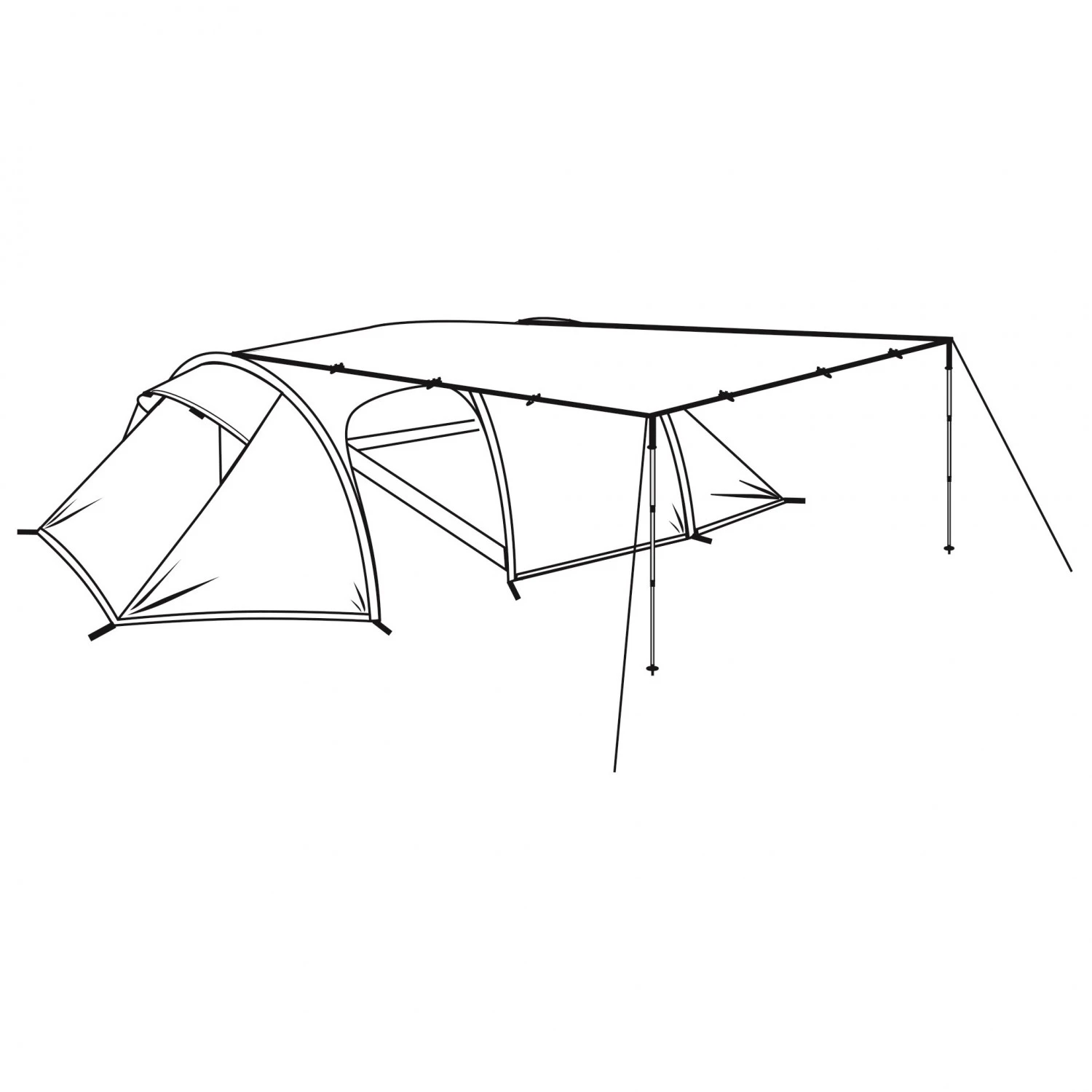 Robens Tarp 4 X 4 Trail Range - Tarp 10 Robens Tarp 4 X 4 Trail Range - Tarp - Image 8