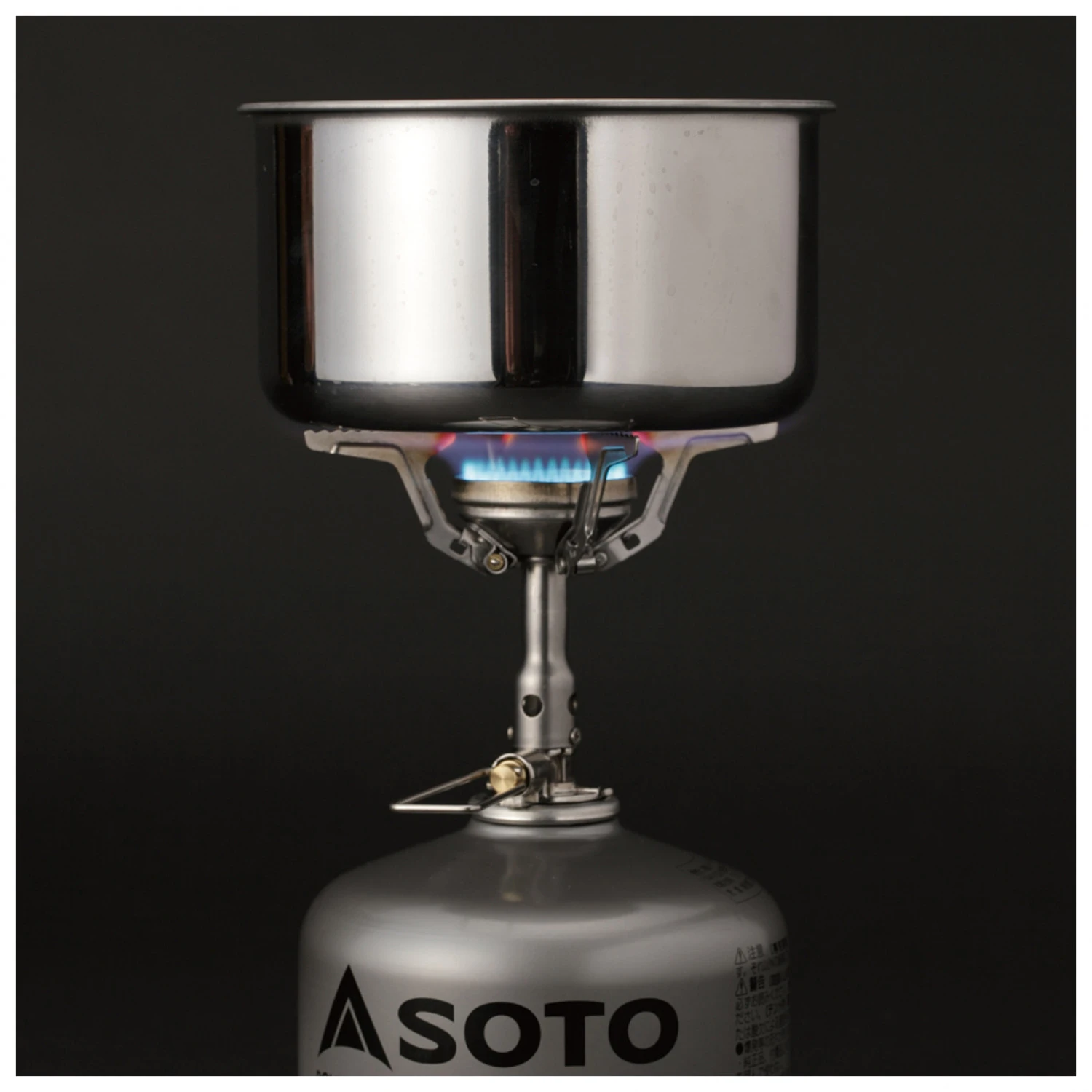 Soto Amicus W/O Igniter + New River Pot Combo - Gas Stove 9 Soto Amicus W/O Igniter + New River Pot Combo - Gas Stove - Image 7