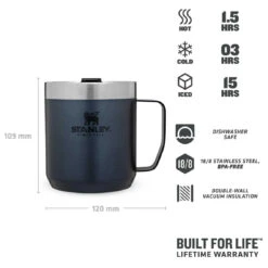 Stanley Camp Mug - Insulated Mug -Brunner Sales 2025 stanley camp mug insulated mug detail 4