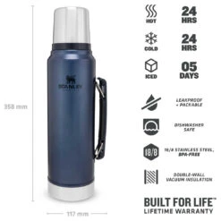 Stanley Classic Vakuum-Flasche 1 L - Insulated Bottle 9 Stanley Classic Vakuum-Flasche 1 L - Insulated Bottle -Brunner Sales 2025 stanley classic vakuum flasche 1 l insulated bottle detail 4