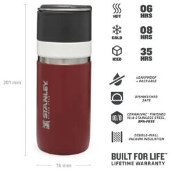 Stanley Go Ceramivac 0,47 L - Insulated Bottle 9 Stanley Go Ceramivac 0,47 L - Insulated Bottle -Brunner Sales 2025 stanley go ceramivac 047 l insulated bottle detail 4