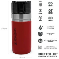 Stanley Go Series Water Bottle - Insulated Bottle -Brunner Sales 2025 stanley go series water bottle insulated bottle detail 4