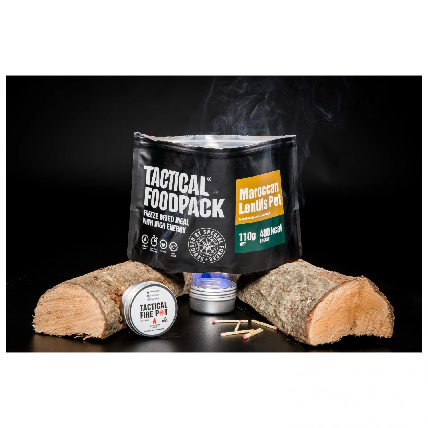 Tactical Foodpack Tactical Fire Pot - Solid Fuel Stoves 4 Tactical Foodpack Tactical Fire Pot - Solid Fuel Stoves - Image 2