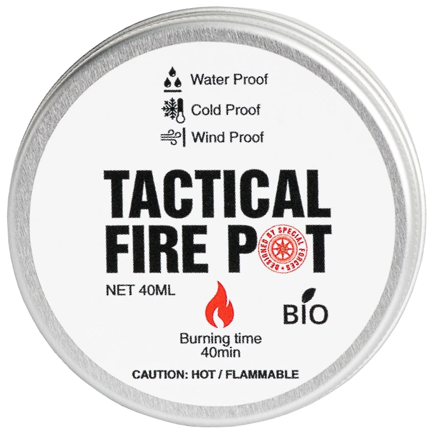 Tactical Foodpack Tactical Fire Pot - Solid Fuel Stoves 3 Tactical Foodpack Tactical Fire Pot - Solid Fuel Stoves