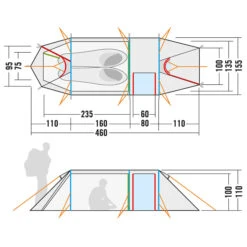 Tatonka Alaska 2.235 PU - 2-person Tent -Brunner Sales 2025 tatonka alaska 2235 pu 2 person tent detail 12