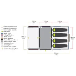 Evo TM V2 - 4-person Tent -Brunner Sales 2025 zempire evo tm v2 4 person tent detail 6